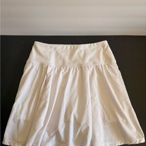 90 Degree By Reflex White Skater Skirt